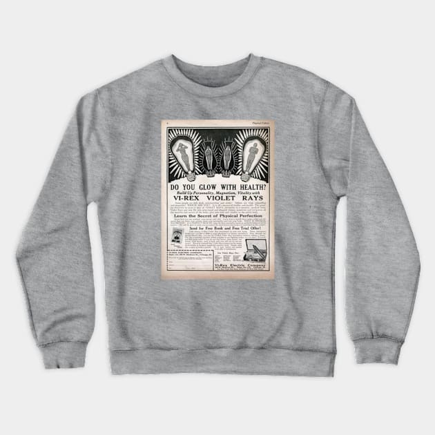 Vintage Ad - Vi-Rex Crewneck Sweatshirt by Kleiertees